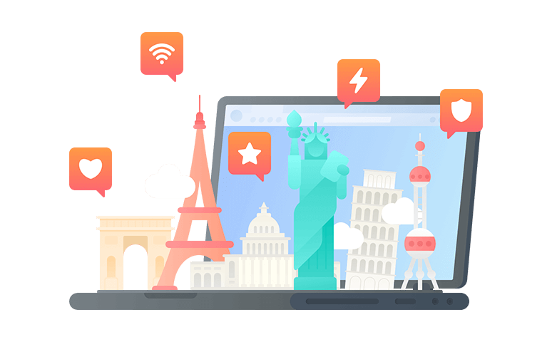 在智利连接到中国的代理 - 海龟VPN