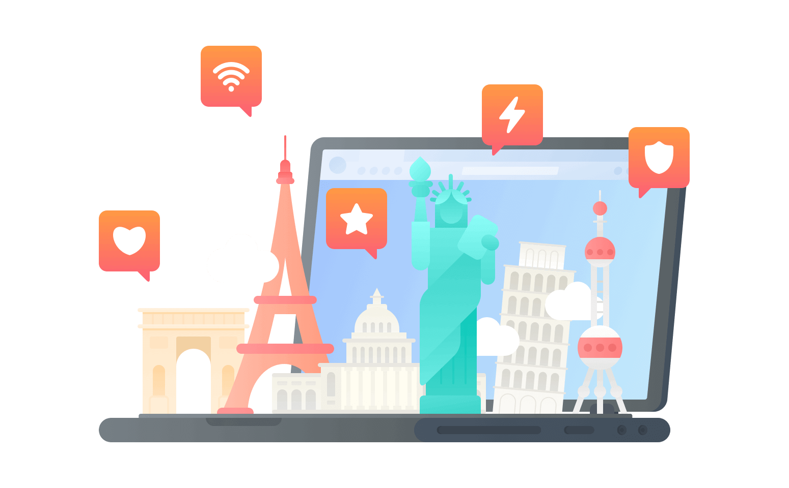 在智利连接到中国的代理 - 海龟VPN